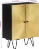 vidaXL Kredens 55x30x75 cm Massivholz Mango Podgląd zdjęcia produktu 7