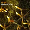 Eisregen Lichterkette 25m Außen1100LED Warmweiß IP44 Produktbild-Vorschau 5