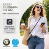 FARE FiligRain ToGo Mini-Taschenschirm, Farbe:Grau Produktbild-Vorschau 3