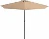 vidaXL Ombrellone da balcone con palo in alluminio Taupe Anteprima dell’immagine prodotto 10