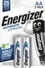 Pile Energizer Lithium Ultimate -AA L91 Mignon 2p. Voir les images du produit 9