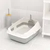 Schalentoilette Schaufel Katzenklo Katzentoilette mit Rand Produktbild-Vorschau 5