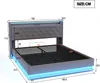 MODFU Polsterbett Boxspringbett 160x200cm mit LED und USB, Produktbild-Vorschau 7