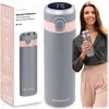 Berdsen Vakuumthermoskanne 450 ml BD-786 grau Produktbild-Vorschau 14