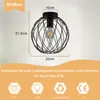 ZMH Deckenlampe Schwarz Esszimmerlampe Vintage - Produktbild-Vorschau 3