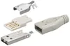 goobay USB Stecker A Lötversion inkl. Tülle (Bulk) Produktbild-Vorschau 1