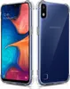 A clear product shot of a phone case on a white background, showing both the front and back of the phone within the case. Produktbild-Vorschau