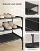 SONGMICS Estantería para zapatos de 3 niveles, estructura Vista previa de la imagen del producto 3