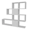 Skye Decor, Karlin - White, Bücherregal, Weiß, 100 % Produktbild-Vorschau 3