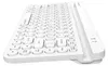 Drahtlose Tastatur A4tech FSTYLER FBK30 White 2.4GHz+BT Produktbild-Vorschau 2