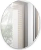 Specchio rotondo LILLIEN - bianco Anteprima dell’immagine prodotto 1