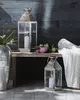 BELIANI Laterne Silber 18 x 55 cm Edelstahl Dekorativ Produktbild-Vorschau 2