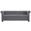 vidaXL 3-osobowa sofa Chesterfield w aksamitnym obiciu Podgląd zdjęcia produktu 1