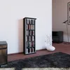 VCM CD Regal Holz | CD Schrank mit ESG-Sicherheitsglastüren Produktbild-Vorschau 2