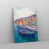 Bild auf Leinwand - Leinwandbild - Einteilig - Porto Boote Produktbild-Vorschau 4