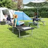 Outsunny – kempingová postel, skládací postel s polštářem, Náhled obrázku produktu 9