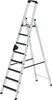 Stufen-Stehleiter einseitig begehbar mit clip-step R13 8 Produktbild-Vorschau 1