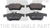 NK Bremsbeläge Bremsklötze HINTEN 222584 Produktbild-Vorschau 1