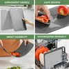 Set di 2 taglieri flessibili, senza BPA, con scanalatura Anteprima dell’immagine prodotto 5