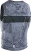 Chaleco protector gris con cremallera frontal, talla M Vista previa de la imagen del producto 2