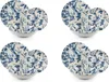Set di stoviglie Excelsa 12 pezzi Colibri in Vetroceramica Anteprima dell’immagine prodotto 3