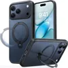 TORRAS Ostand Spin iPhone 17pro Max  Hülle Schwarz – 360° Produktbild-Vorschau 1