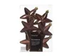 Christbaumschmuck Sterne Kunststoff 7cm 6 Stück - Produktbild-Vorschau 1