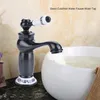 Kvetinový vzor Jednopáková zmiešavacia batéria na Náhľad obrázku produktu 2
