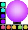 8er Set Solar Gartenleuchten Kugel RGB LED – Farbwechsel Produktbild-Vorschau 2