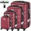 tectake® Mila Set di valigette rigide da 4 pezzi in robusta Anteprima dell’immagine prodotto 2