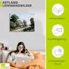 ARTland Leinwandbild Das Landhaus Größe: 80x60 cm Produktbild-Vorschau 3