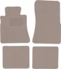 Beige Veloursmatten für: Mercedes SD W126 Limousine Produktbild-Vorschau 1