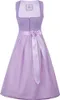 Dirndl Hofstetten 65cm Länge flieder 48 Produktbild-Vorschau 1