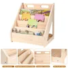 Montessori Bücherregal,Bücherregal Kinder,Massivholz Produktbild-Vorschau 4