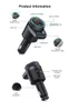 Feegar Q300 Pro FM Transmitter Bluetooth Stereo AUX Produktbild-Vorschau 4