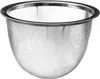 A close-up studio shot of a metal tea strainer. Podgląd zdjęcia produktu