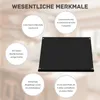 Zwarte Acryl Snijplank met Antisliprand, 40 x 30 cm Productafbeelding-voorbeeld 2