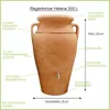 Regentonne Amphore HELENA 300 liter terracotta Produktbild-Vorschau 2