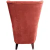 Hochlehnsessel Kailey Bezug Velourstoff Buche nussbaum Produktbild-Vorschau 4