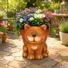 Übertopf Chrissi Katze Blumen Pflanzen Magnesiumoxid innen Produktbild-Vorschau 3