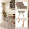 hjh LIVING Polsterstuhl mit Armlehnen SCANDI SOFT Stoff Produktbild-Vorschau 2