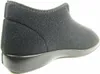 A side view of a black slipper shoe. Produktbild-Vorschau