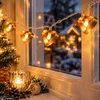 LED Lichterkette Herzen 10 LED 165cm Kupfer Warmweiß Produktbild-Vorschau 3