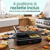 Set gourmet Emerio – Appareil à raclette – 600 W – 4 Voir les images du produit 2