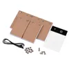 Flip Book Kit s mini LED světelnou podložkou Hole Design 3 Náhled obrázku produktu 2