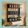 Relaxdays, étagère à épices, 2 niveaux, organisateur Voir les images du produit 5