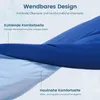 CHICASA Microfaserbettdecke 135×200cm Kühlende Produktbild-Vorschau 5