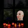 Realistická ženská latexová pokrývka hlavy - cosplay, drag Náhľad obrázku produktu 5