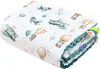 Balloon Travel & Emerald Minky Babydecke 75x100cm Produktbild-Vorschau 1