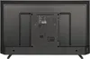The back of a Philips television is shown, displaying its ports and ventilation. Náhled obrázku produktu